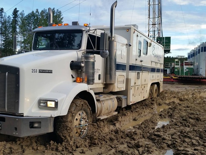 Quick Silver Wireline Vehicle - Slickline Company Grande Prairie AB