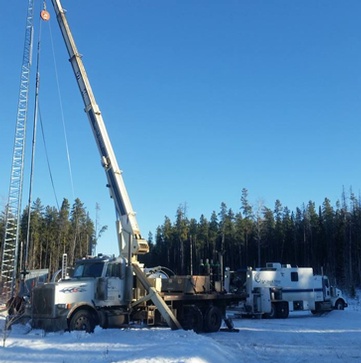 Slickline Truck - Slickline Services Drayton Valley AB by Quick Silver Wireline